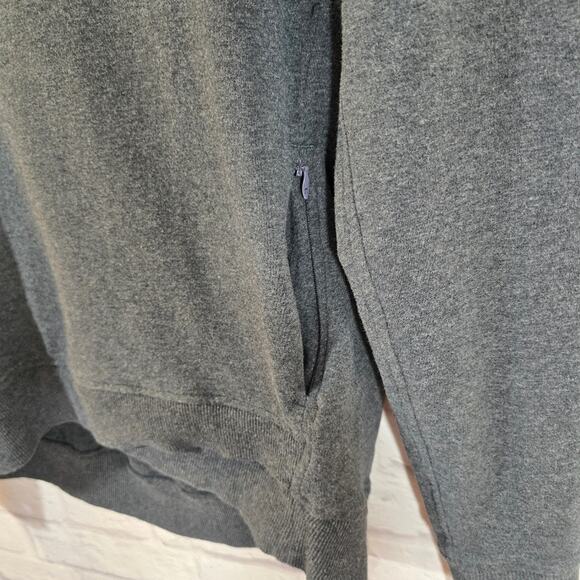 M Lululemon On The Double Pullover Sweater Size 6 Dark Grey Activewear Winter - Picture 4 of 10